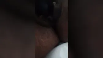 Cumless wand climax at friends house