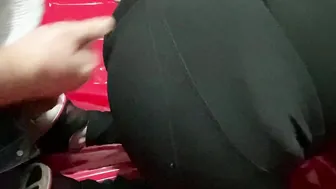 Crazy British milf lets him blow his load cumming on my Gym Pants