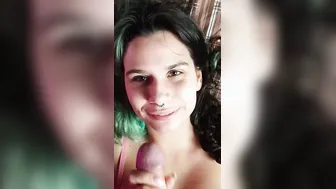 Nailed Step Sister Into Mouth Takes Cum On Face
