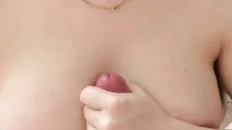 beauty cummed from titfuck