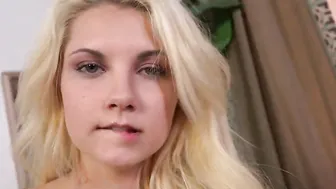 point of view head sexy slowly blowing penis after stripping