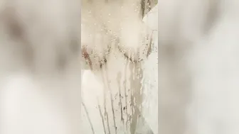 Arab Mom Taking A Shower - steamy version