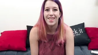 First Timer porn video – New amateur Lilly Parker is hungry for penis