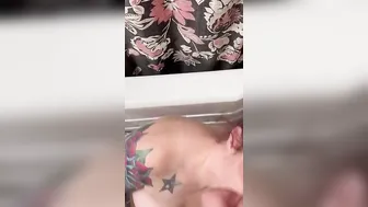 SEE THIS BAE milf GOTTEN A GIGANTIC LOAD ALL OVER HER FACE AND HOOTERS