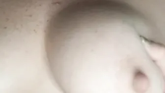 Nipple play with myself