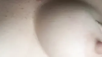 Nipple play with myself
