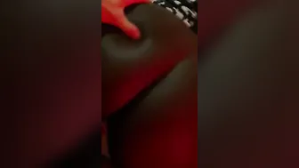 Gigantic Butt Black Step-cousin Nailed