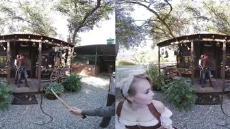 VR Conk Wild West Hardcore Fucking With Adorable Waitress From Saloon Alicia Williams VR Porn