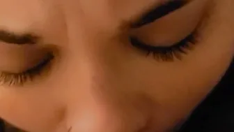 Sucking Off my husbands penis