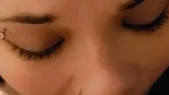 Sucking Off my husbands penis