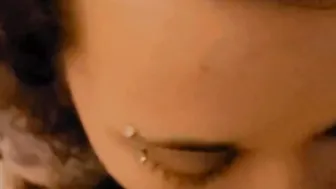 Sucking Off my husbands penis