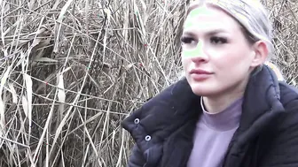Without porn video – A young blonde chick getting plowed by the lake without