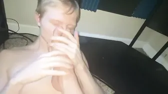 Daniel HAUSSER getting foot  dick worshipped