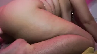 I squirt sooo much I LOST COUNT Nailed machine makes me cum OVER and OVER a...