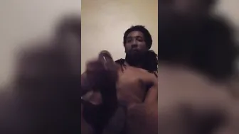 big black dick bussn a quick nutt