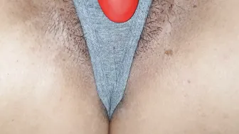 WET LEAKING CUNT AND SOAK PANTES AND ORGASM CLOSE UP