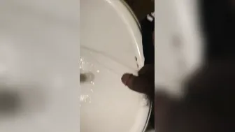 Does anyone else Piss inside the Sink?
