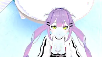Towa unwinds after Stream - 3D ANIMATED