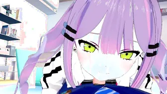 Towa unwinds after Stream - 3D ANIMATED