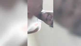 Ebony sluts riding a gigantic white dick
