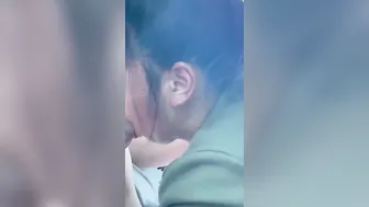 Freaky stepsis blows me until I cum inside the vehicle