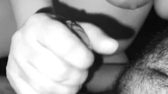 Bombshell Wifey Edges Hubby Into Back Seat Of The Vehicle