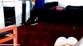 twinkie fucks silicone booty with lovense until he ejaculates