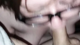 smoking a cigarette then blowing daddys penis