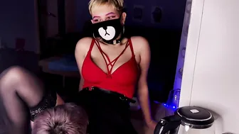 Harness porn video – Banged my baby on the kitchen table