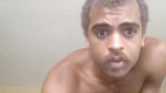 Beauty Naked Dance and Workout Nuts Hanging
