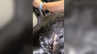Giving daddy road oral sex