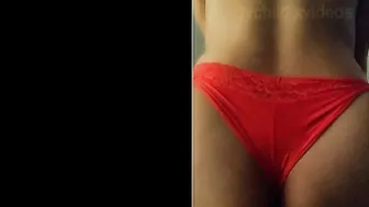 Young hispanic with huge booty gets insane orgasm
