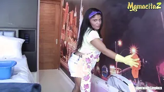 MAMACITAZ - #Vick Valencia #Alex Moreno - BBW Latina Maid Homemade Sex