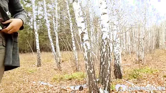 Fucking my stepmom during a nice walk