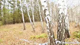 Fucking my stepmom during a nice walk