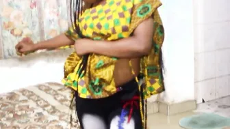 Real Black porn video – Curvy Amateur Black Queen Getting Her Leaking Snatch Fully Smashed