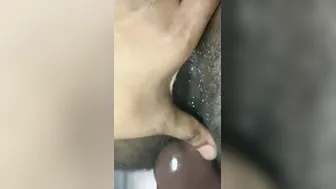Nasty Black Eats His Asshole And Teases With GIGANTIC Sex Toy | Papa Bare