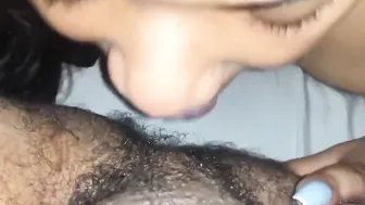 Mimi darling takes her time chilling husbands penis nuts  booty with tongue 