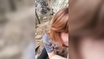 Waterfall Suck and Banged at End of Trail