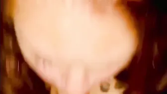 Thick Milf give fellatio the getting banged rough by her BF then cummed