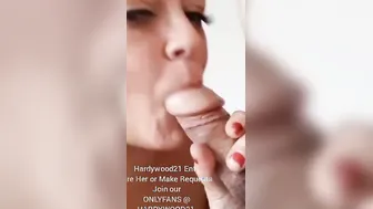 Hardywood21 Blowing off a Fan That Hired Her
