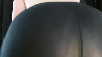 Bubblebutt milf stripping peeling squeezing and shaking my fat butt inside slim butt shorts