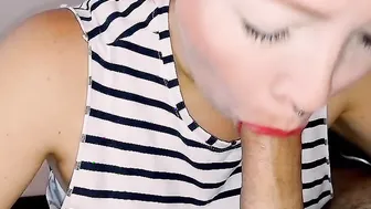 A fellatio after work
