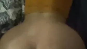 Huge Ass Hispanic fuck into a full house