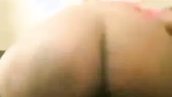 Bouncing This Gigantic Black Butt On His 3rd Leg