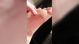 Filthy Socks and Bare Male Foot