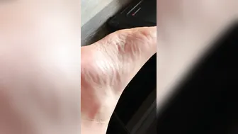 Filthy Socks and Bare Male Foot