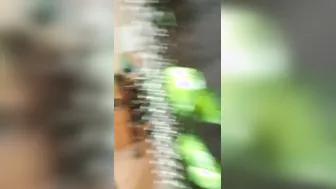 Irresistible lady boy with a huge penis jerking