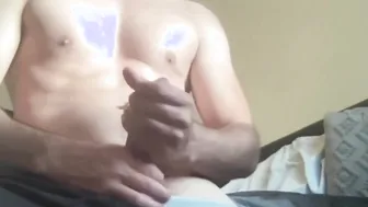 freaky fit bro masturbates\heavy breathing