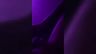 She is sitting front seat and I offer her a little taste